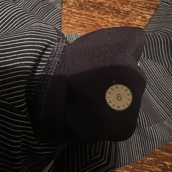 Lululemon Wunder Under Crop Hi-Rise Full-On Luxtreme 21" Sz 6 - Picture 6 of 6